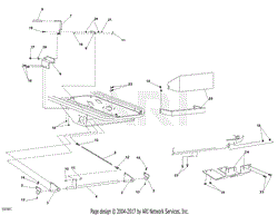 Parking Brake, w/Guards, Serial #VPZ001172 and Below