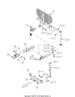 Rear Bed Support , Guard &amp; Tow Hitch (  Wheel Stand )