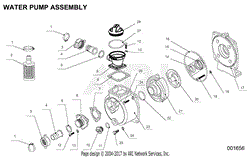 Premier PC10 1&quot; Water Pump Assembly