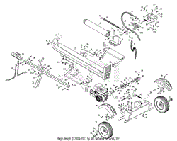 WH1 22, 28 &amp; 34 Ton Wood Splitter