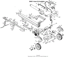 WH1 22, 28 &amp; 34 Ton Wood Splitter