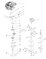 Parts List 1 - Powerhead &amp; Auger