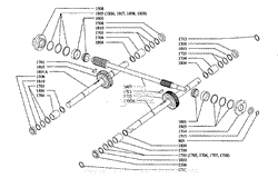 Parts List 5 - Wheel &amp; Tiller Shaft