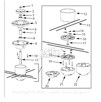 Parts List 5 - Mower Head - Slide Through