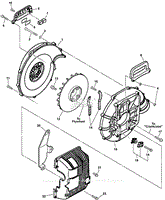 Fan Case, Blower Fan, Engine Cover