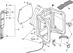 Backpack Frame, Harness S/N: 557572 - 999999