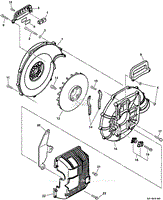 Fan Case, Blower Fan, Engine Cover S/N: 577572 - 999999