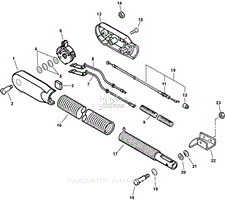 Hip Mount Throttle S/N: 001001 - 595184