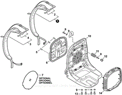 Harness, Backpack Frame, Debris Guard