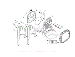 Backpack Frame, Harness SN: P30713007272 - P30713999999