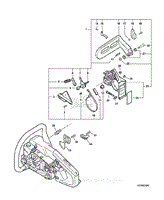 Chain Brake S/N: 04001001 - 04002300