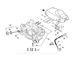 Oil System, Engine Covers S/N: C04612001001 - C04612080000