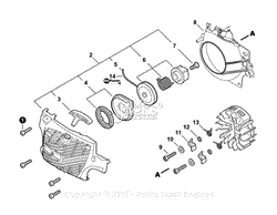 Recoil Starter S/N: C04612001001 - C04612113919