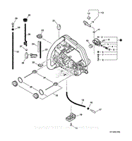 Fuel System, Auto Oiler S/N: C09513001001 - C09513003300