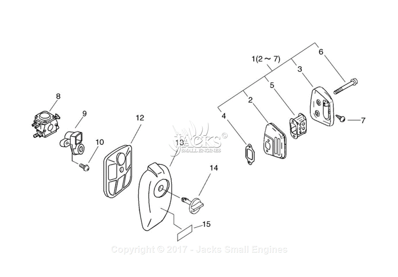 Echo CS-350TES Parts Diagrams