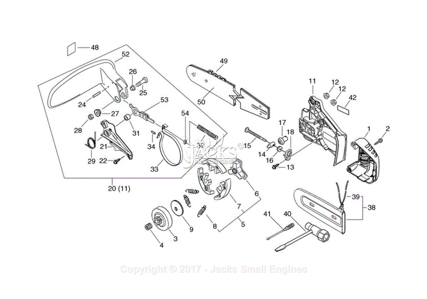 Echo CS-350TES Parts Diagrams
