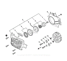 Recoil Starter S/N: C19813001001 - C19813006426