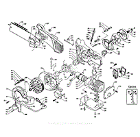 Cutting Attachment, Clutch, Engine, Exhaust, Ignition, Intake, Oiler