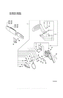 Chain Brake, Cutting Attachment S/N: 07001001 - 07002929