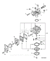 Carburetor -- RB-K70 S/N: 05009339 - 05999999