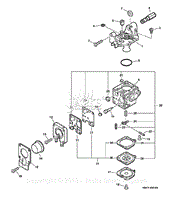 Carburetor -- RB-K70 S/N: 06001562 - 06999999