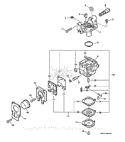Carburetor -- RB-K70 S/N: 05005610 - 05999999