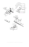 Driveshaft, Coupling, Handles, Throttle, Stop Switch