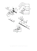 Driveshaft, Coupling, Handles, Throttle, Stop Switch