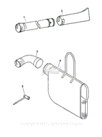 Blower Tubes, Dust Bag, Tools