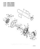 Fan Case, Suction Tube Without Sleeve S/N: 07001829 - 07999999