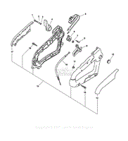 Handle, Ignition Switch, Throttle Cable