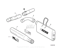 Blower Tubes, Debris Bag