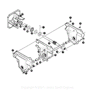 Impeller Assembly, Worm Gear, Auger Shaft, Gear Case