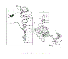 Engine Cover, Starter