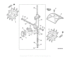 Rotors, Gear Case, Shield