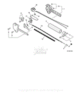 Control Handle, Throttle Cable, Ignition Switch