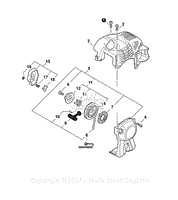 Engine Cover, Starter