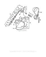 Gear Case, Shield, Metal, Harness