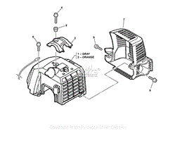 Engine Cover, Exhaust Cover