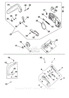 3 - Clutch and handles