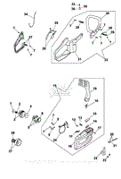 3 - Handle and chain brake