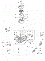 4 - Fuel tank and air filter