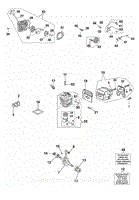 1 - Engine and starter assy