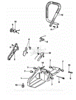 6 - Handle and fuel tank