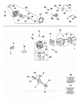 1 - Starter assy and engine