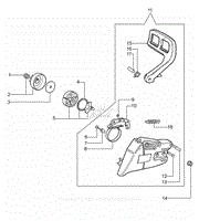 4 - Chain cover assy