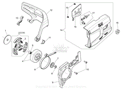 5 - Chain cover - Clutch