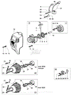 2 - Starter assy and clutch