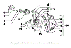 6 - Air filter and carburetor