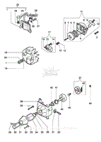 2 - Starter assy and clutch